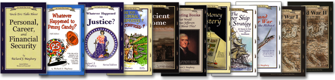 covers of all eleven uncle eric books